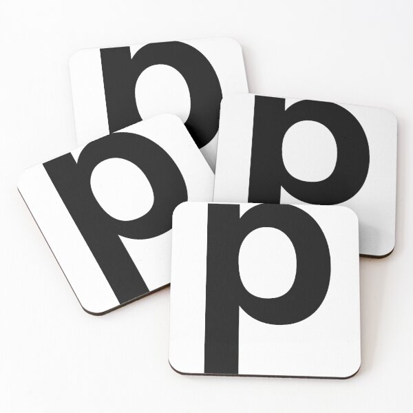 Item preview, letter P english black lowercase designed and sold by cheetomask.