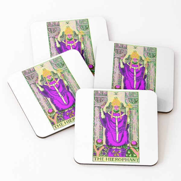 Item preview, The Hierophant Tarot TWISTED designed and sold by Phantastique Boutique.