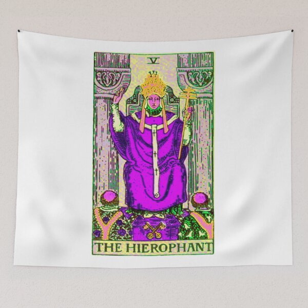 Item preview, The Hierophant Tarot TWISTED designed and sold by Phantastique Boutique.