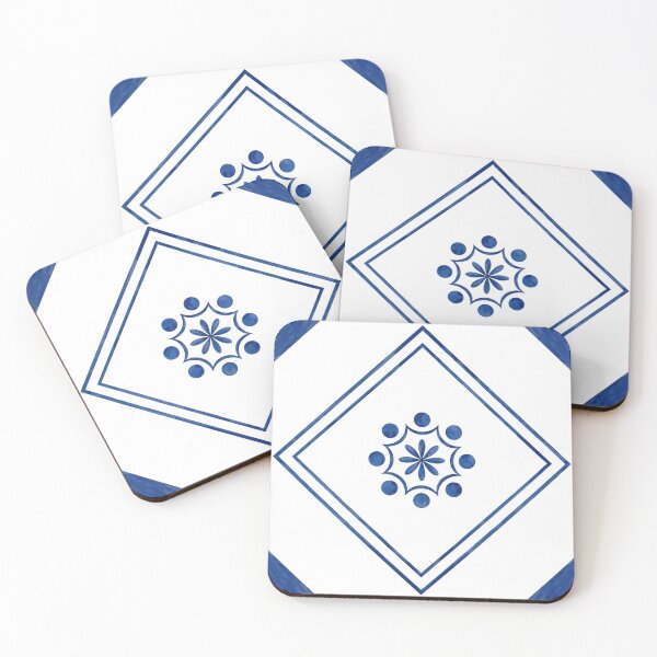 Item preview, Vintage illustration of tiles designed and sold by hexdecor.