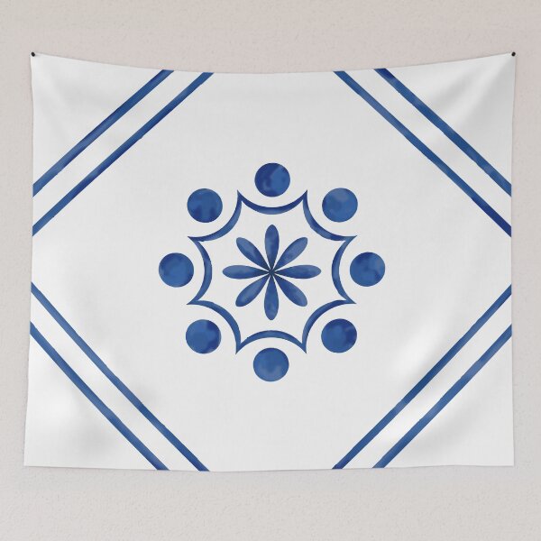 Item preview, Vintage illustration of tiles designed and sold by hexdecor.