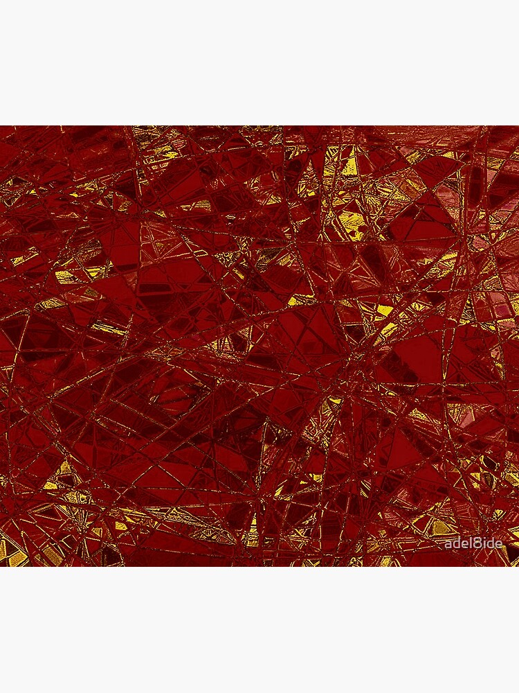 Aurelia- Red and Gold Metallic by adel8ide