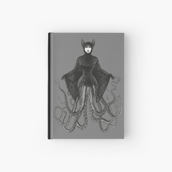 Hybrid Octopus Bat Woman | Hybrids | Hybrid Creatures | Hardcover Journal