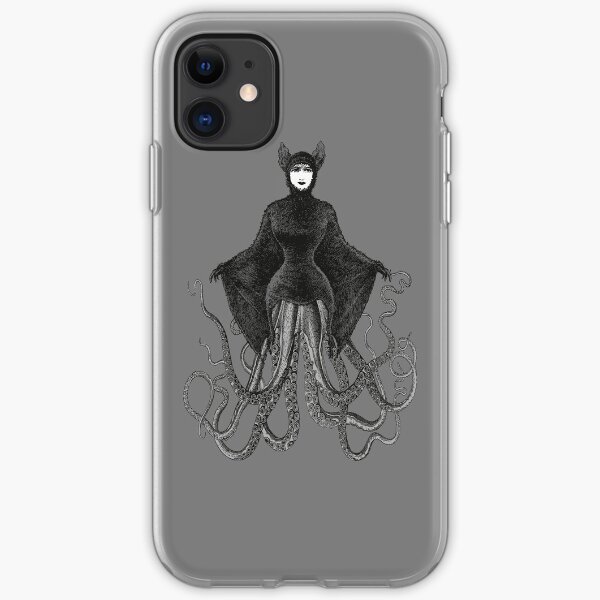 Hybrid Octopus Bat Woman | Hybrids | Hybrid Creatures | iPhone Soft Case