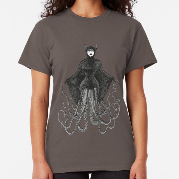 Hybrid Octopus Bat Woman | Hybrids | Hybrid Creatures | Classic T-Shirt