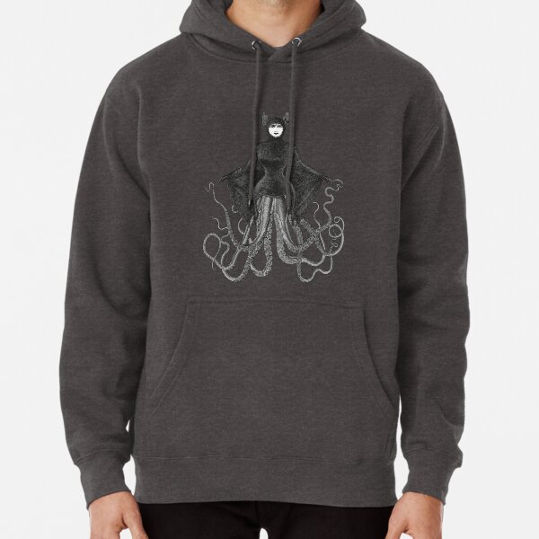 Hybrid Octopus Bat Woman | Hybrids | Hybrid Creatures | Pullover Hoodie