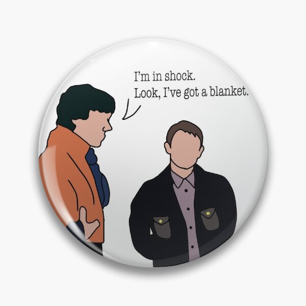 Item preview, Shock Blanket, Sherlock BBC designed and sold by 12jadis12.