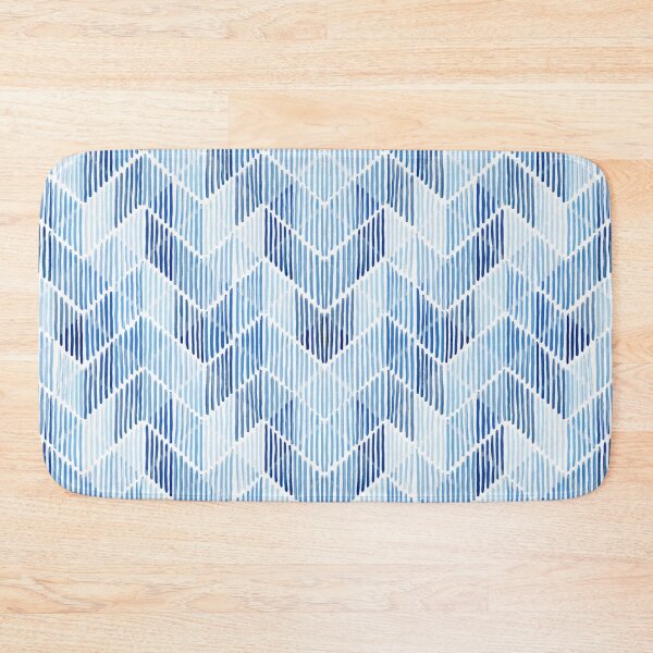 Item preview, Blue Chevron designed and sold by Janet Towbin.