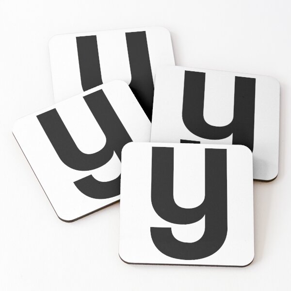 Item preview, letter Y english black lowercase designed and sold by cheetomask.