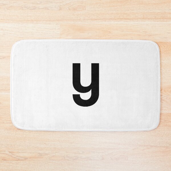 Item preview, letter Y english black lowercase designed and sold by cheetomask.
