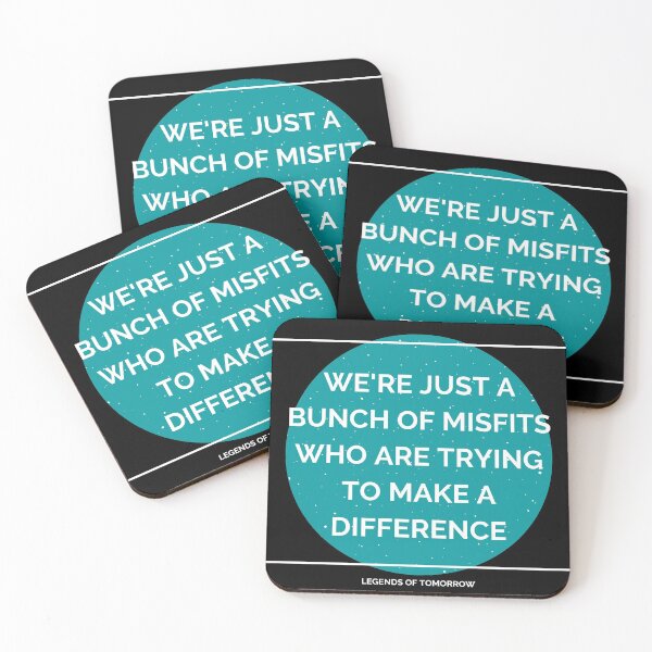 Item preview, were just misfits - zari - legends of tomorrow quote designed and sold by LoseL.