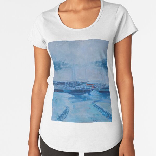 Pikesley Beach II Premium Scoop T-Shirt