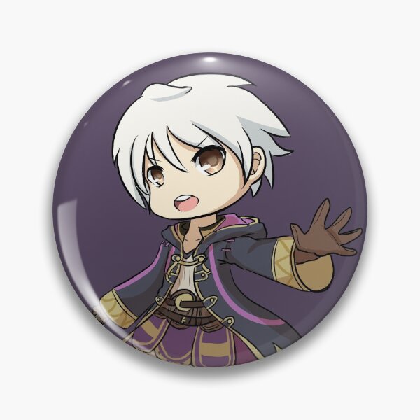 Male Robin Sticker Pin