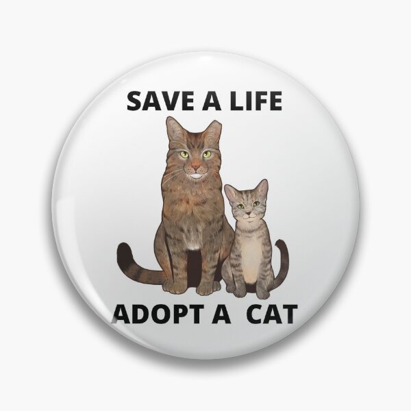 Item preview, Save a Life - Adopt a Cat designed and sold by OaklandTNR.