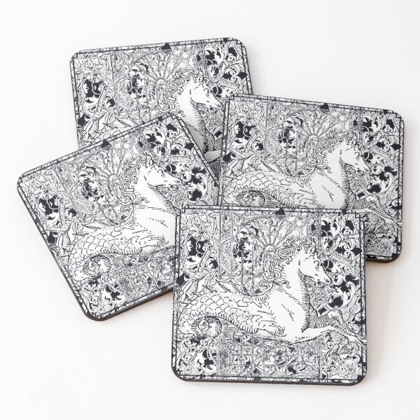 Item preview, Ediemagic Black & White tapestry  designed and sold by Ediemagic.
