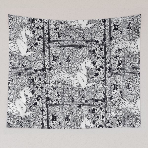Item preview, Ediemagic Black & White tapestry  designed and sold by Ediemagic.