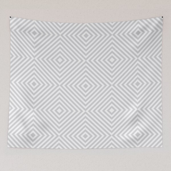Item preview, Geometric gray pattern designed and sold by hexdecor.