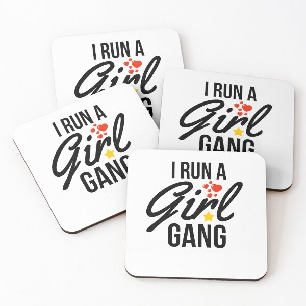 Item preview, I Run A Girl Gang Mom Life designed and sold by Sutra-Lotus-Co.