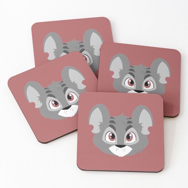 Item preview, Minimal Kougra (Grey) designed and sold by DeRukoandCO.
