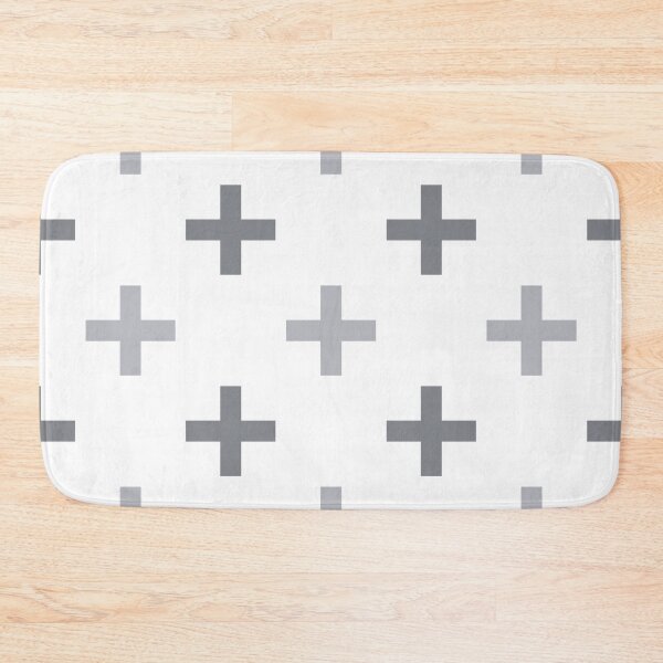 Item preview, Minimal crosses pattern designed and sold by hexdecor.