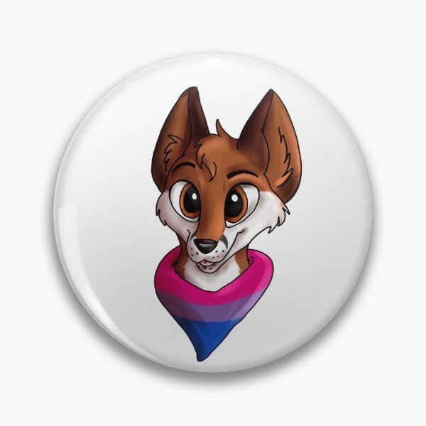 Item preview, Pride Red Fox - Bisexual designed and sold by TookFluff.