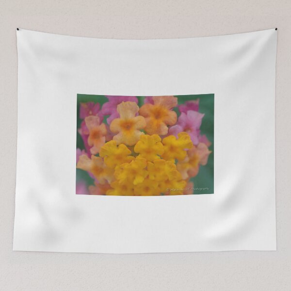 Item preview, Pink and Yellow Flowers designed and sold by Mathilde GT.