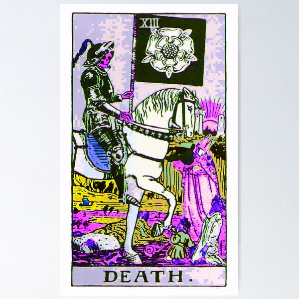 Item preview, Death Tarot TWISTED (RW) designed and sold by Phantastique Boutique.