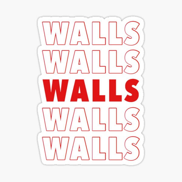Louis Tomlinson - Louis Tomlinson Walls Album - Sticker