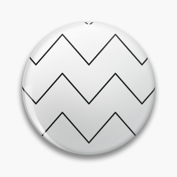 Item preview, Zigzag lines black and white pattern designed and sold by hexdecor.