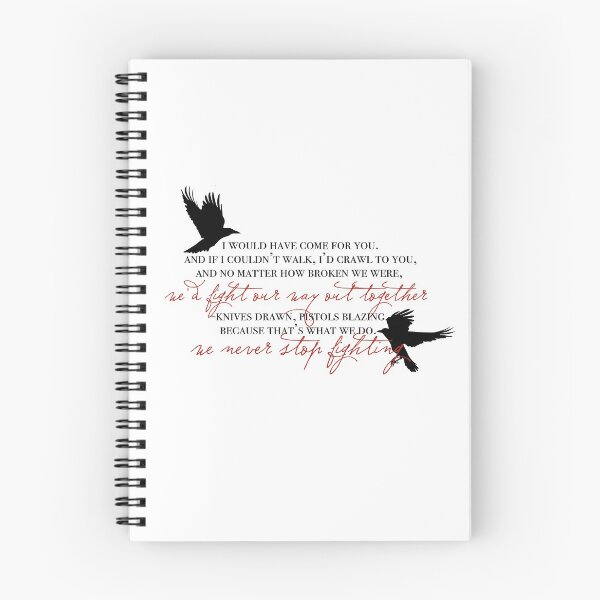 Item preview, i would have come for you crows designed and sold by lovely-lyrics.