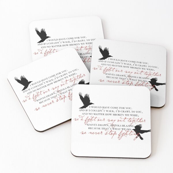Item preview, i would have come for you crows designed and sold by lovely-lyrics.