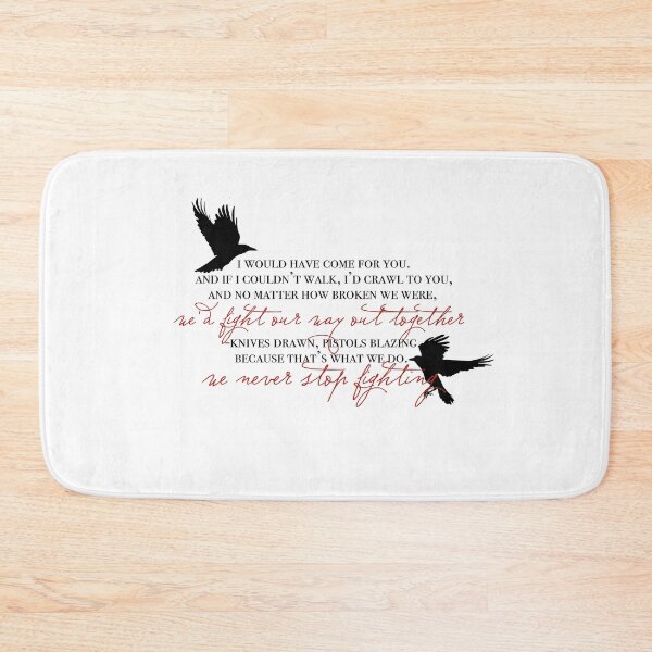 Item preview, i would have come for you crows designed and sold by lovely-lyrics.