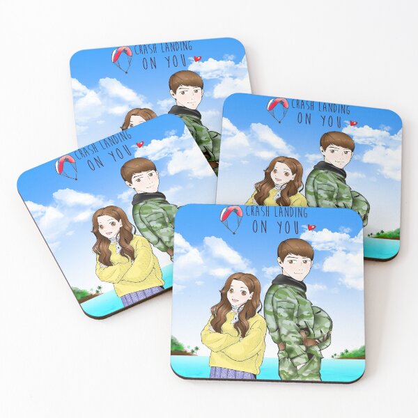 Item preview, Crash Landing on You - Jung Hyuk & Yoon Seri designed and sold by chibibyjean.