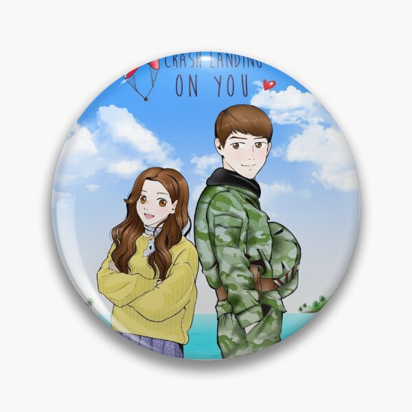 Item preview, Crash Landing on You - Jung Hyuk & Yoon Seri designed and sold by chibibyjean.