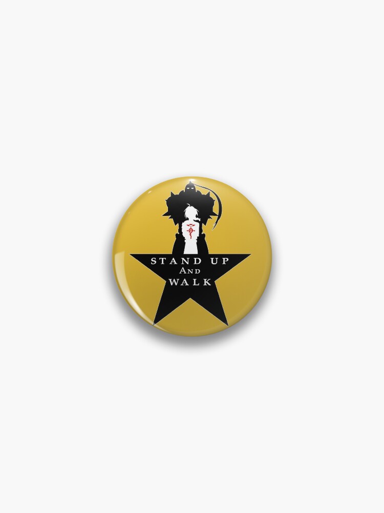 Thumbnail 1 of 3, Pin, FullMetal 4 Ham: "Stand Up" designed and sold by squallykins.