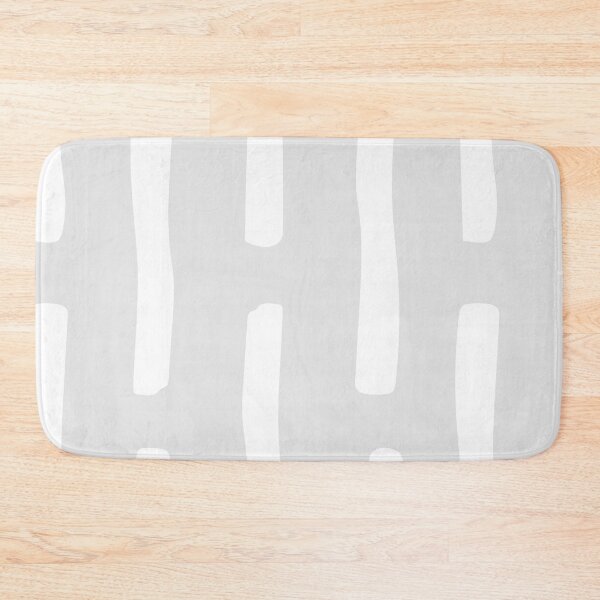 Item preview, Horizontal lines gray pattern designed and sold by hexdecor.