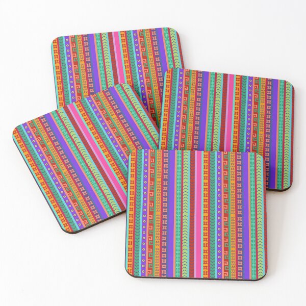 Item preview, Ethnic Peruvian Motif Striped Pattern designed and sold by Anna Lemos.