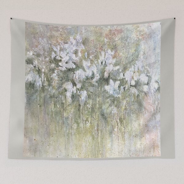 Item preview, Might Be Cyclamens Floral Abstract designed and sold by Duncan Bullock.