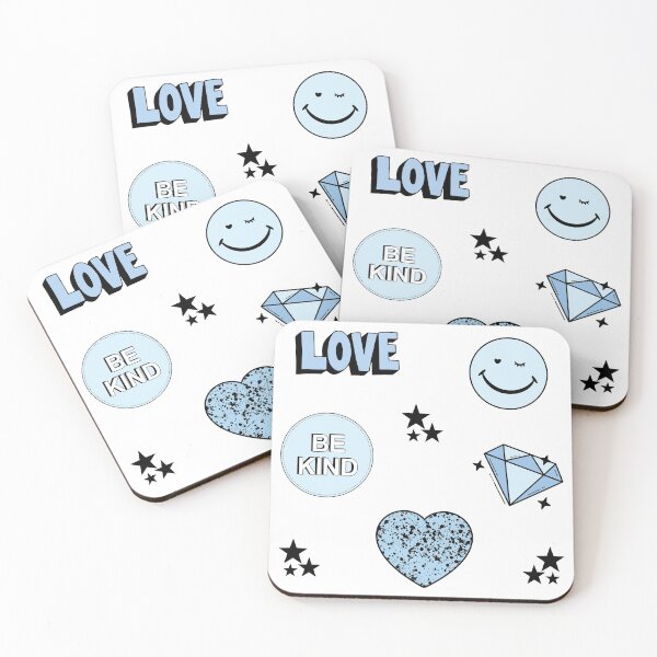 Item preview, Love smile diamond heart blue designed and sold by OkihanaShop.