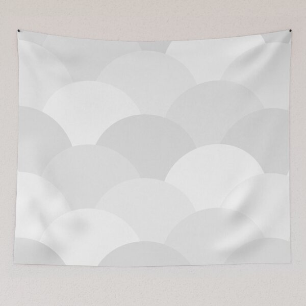 Item preview, Half circles simple pattern designed and sold by hexdecor.