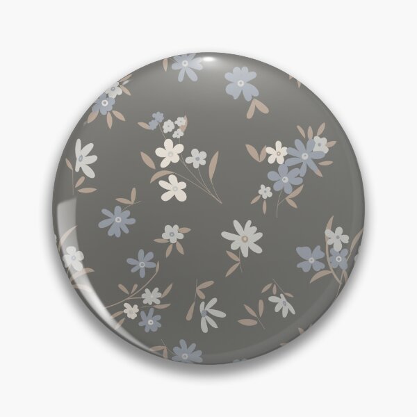 Item preview, Grey Ditsy Floral designed and sold by StudioPosies.