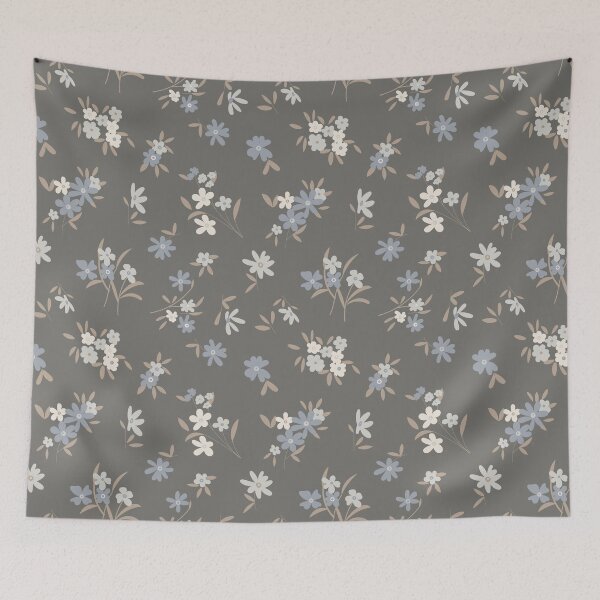 Item preview, Grey Ditsy Floral designed and sold by StudioPosies.
