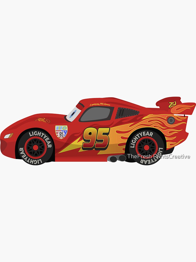 Side of discount lightning mcqueen