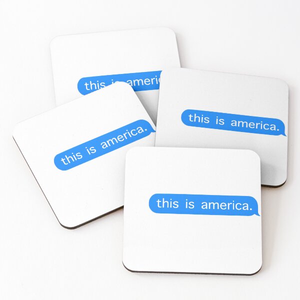 Item preview, This is America  text designed and sold by teresaedward.
