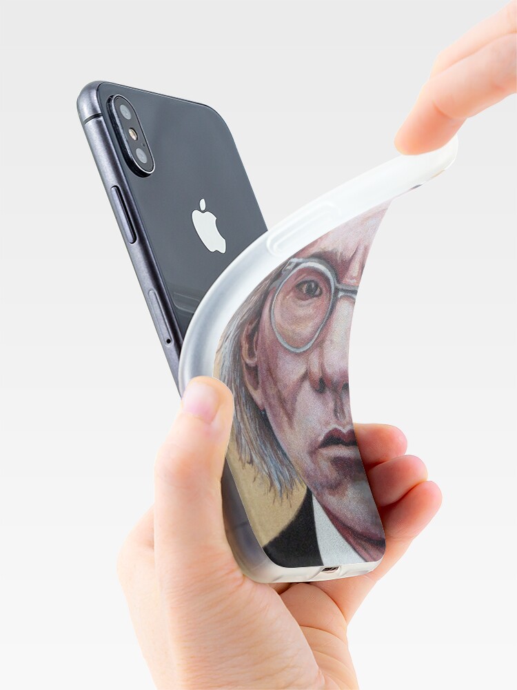 Alternate view of Mr. Warhol iPhone Case