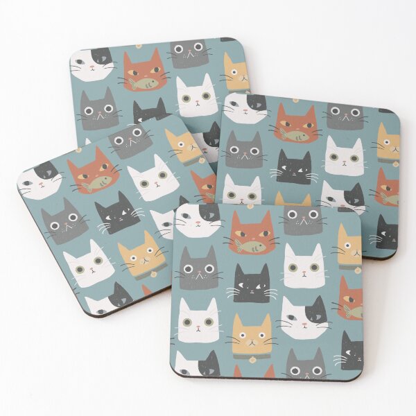Item preview, Suspicious Kitties designed and sold by tyleescreations.
