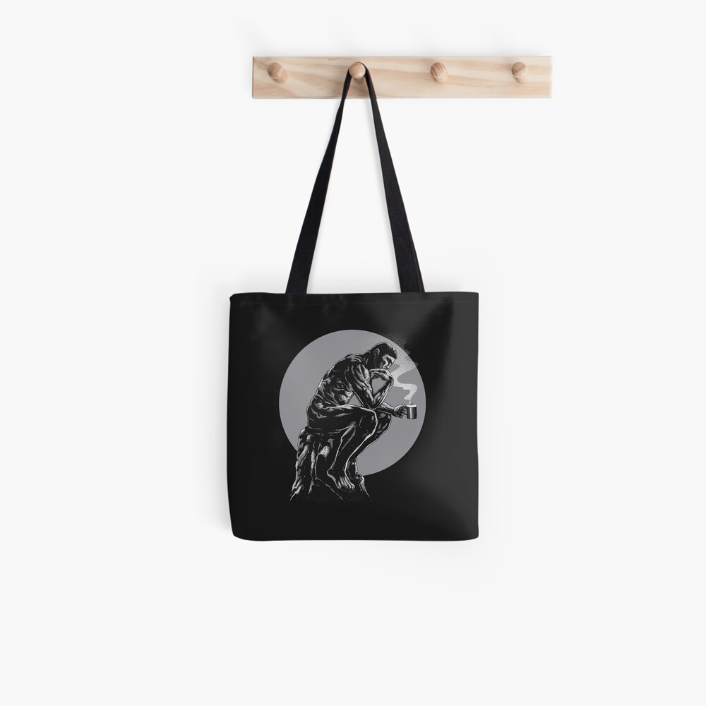 The thinker coffee Tote Bag