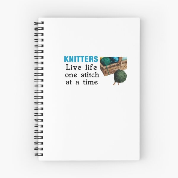 Item preview, KNITTERS Live Life One Stitch at a Time designed and sold by seize39.