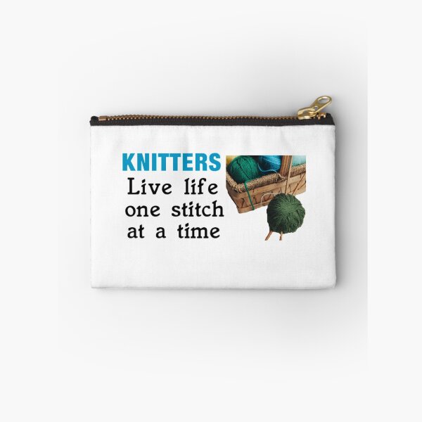 Item preview, KNITTERS Live Life One Stitch at a Time designed and sold by seize39.