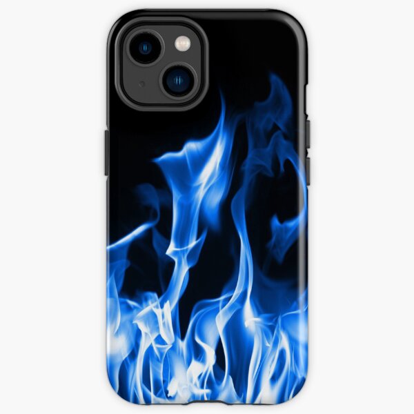 Blue Fire Phone Cases for Sale Redbubble